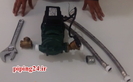 فیلم آموزش نصب پمپ آب خانگی