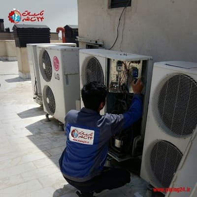 بهترین محل نصب کندانسور وکمپرسور کولر گازی4